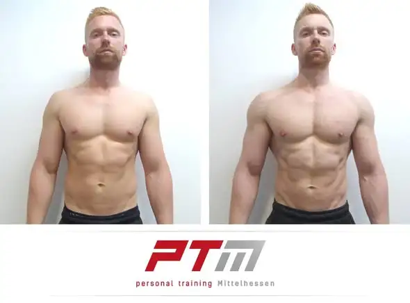 6 monate fitnessstudio vorher nachher